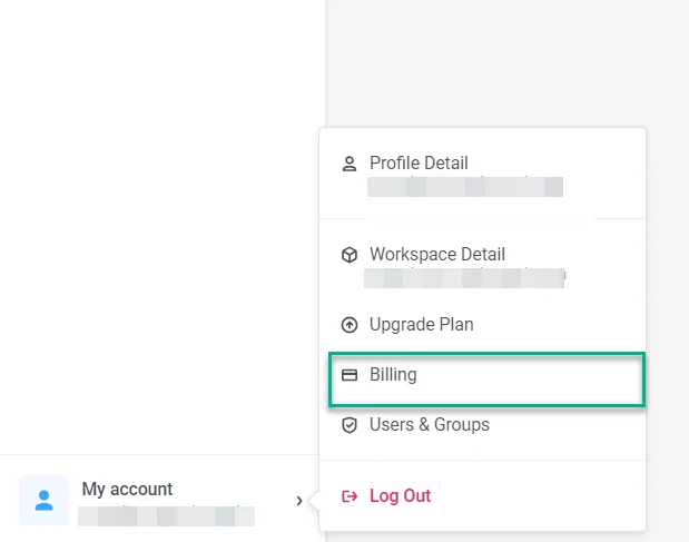 导航至账单页面