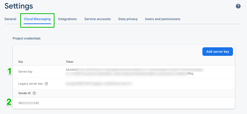 Open the Firebase Console and select your project