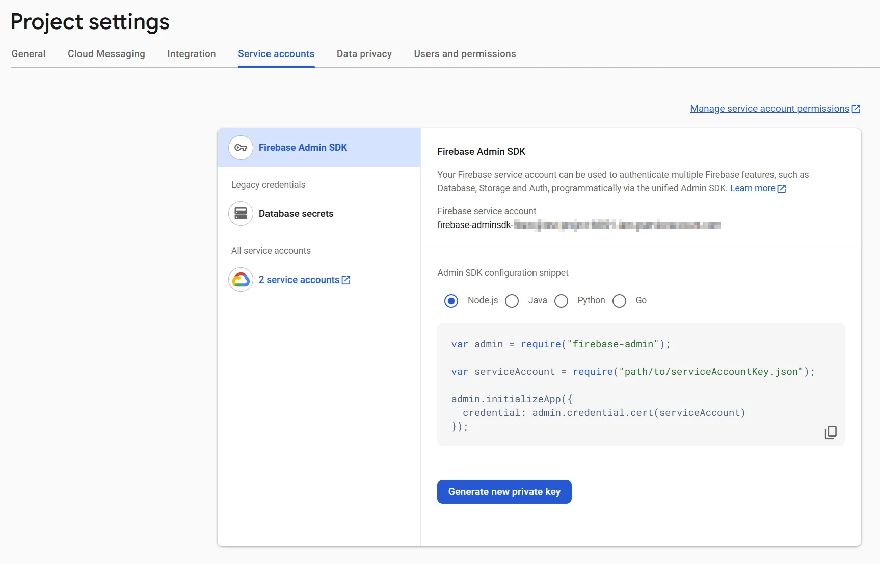 Сгенерировать новый закрытый ключ