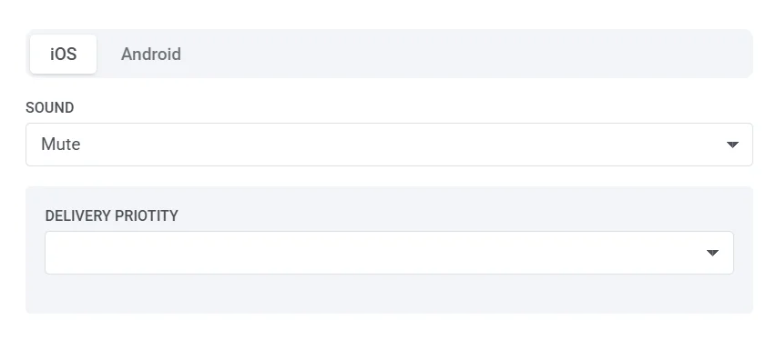 إعدادات إشعارات iOS