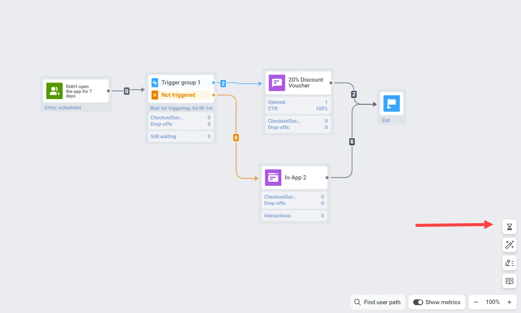 查看 Journey 变更历史