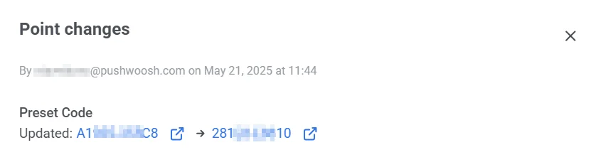 查看对单个 Journey 元素的更改