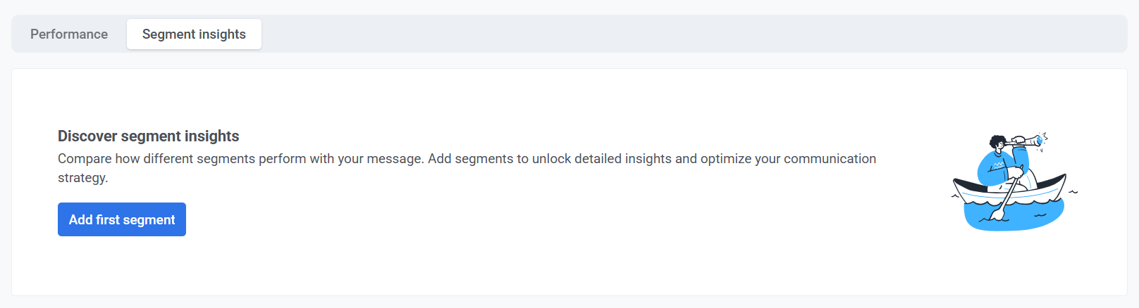 Adding a segment