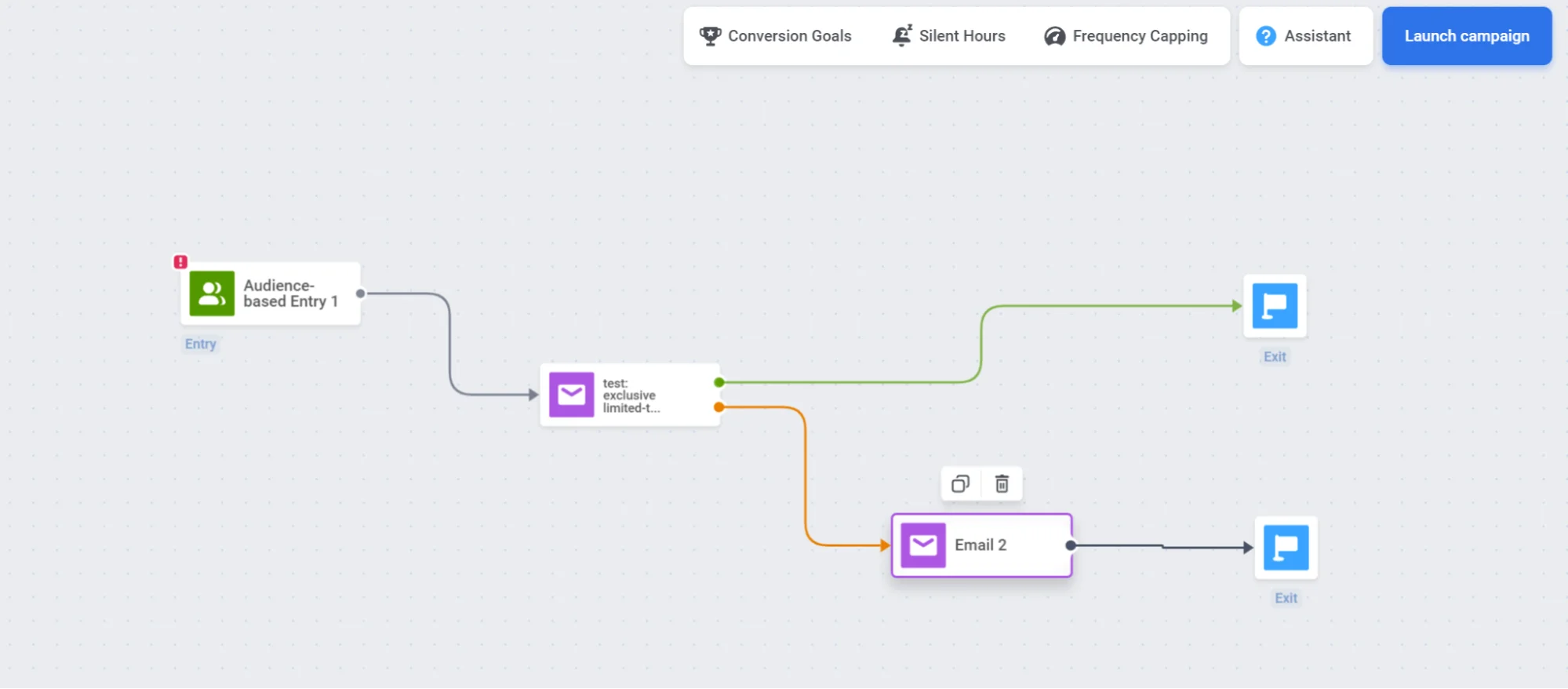 Añadiendo un elemento de Salida