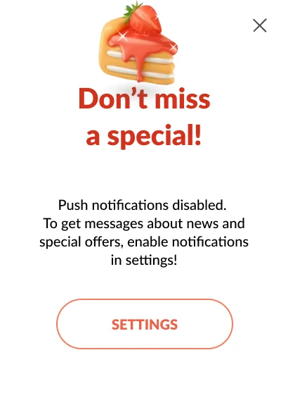 قالب استعادة الاشتراك بتصميم بسيط وزر دعوة لاتخاذ إجراء واضح
