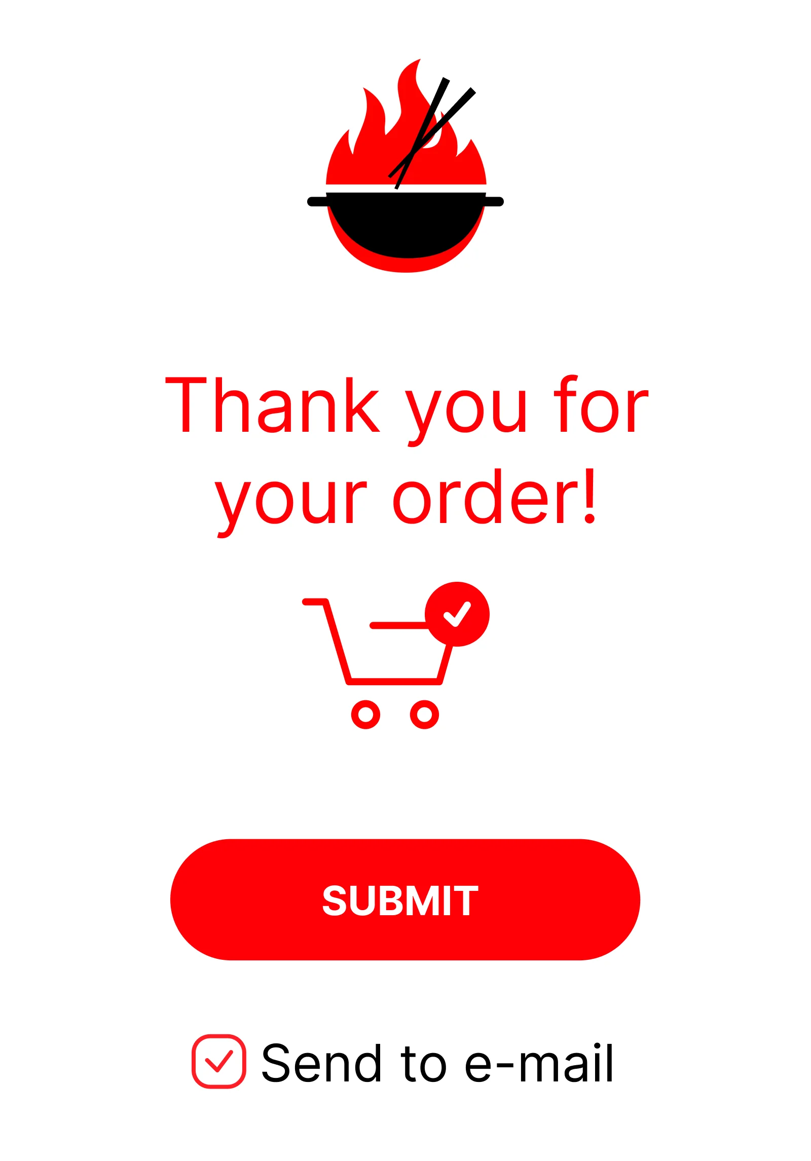 قالب شكر بعد الشراء مع تأكيد الطلب ومعلومات التسليم