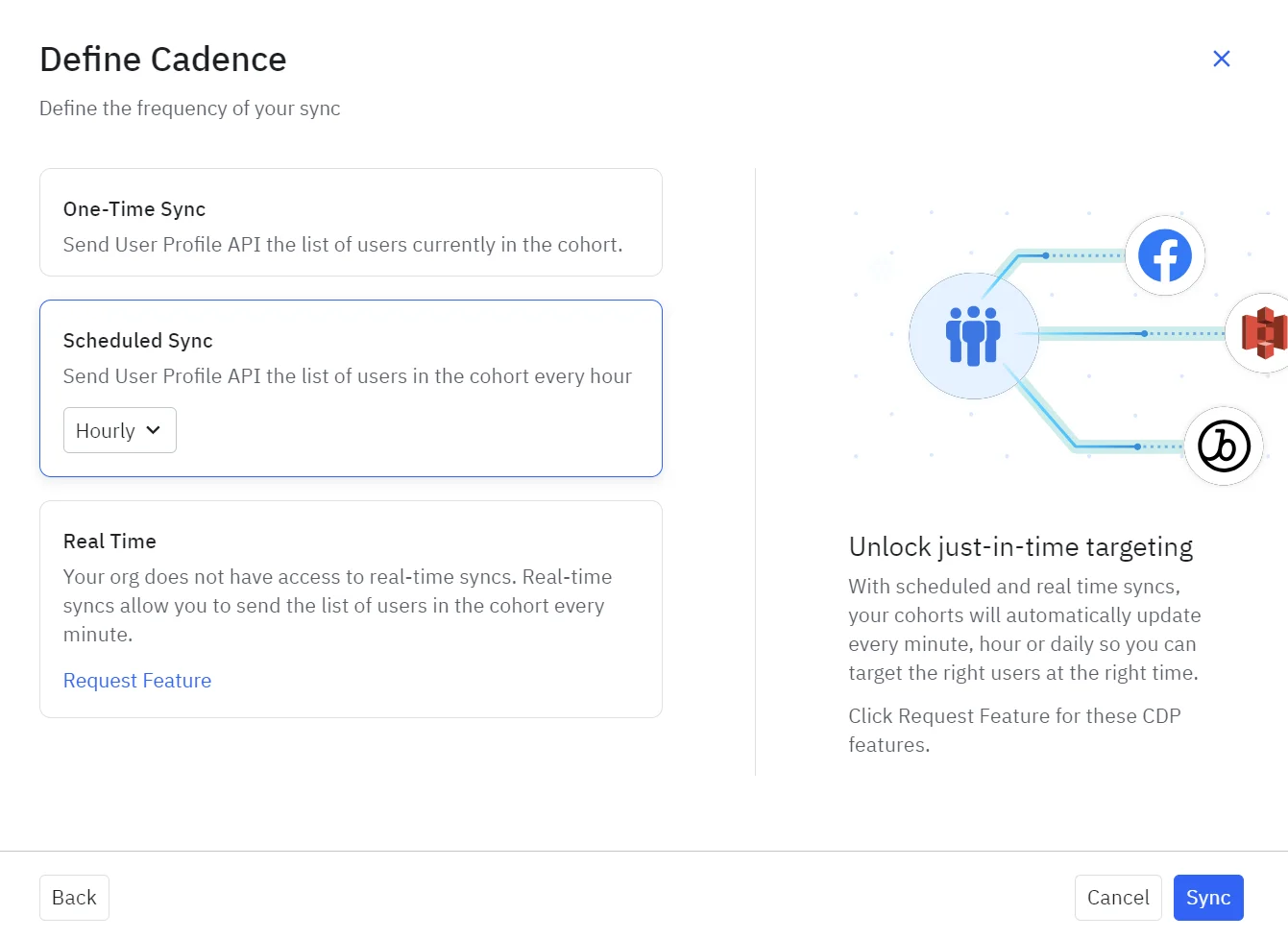 동기화 주기 설정하기