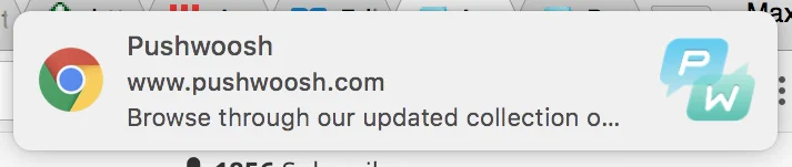 发送推送通知的示例