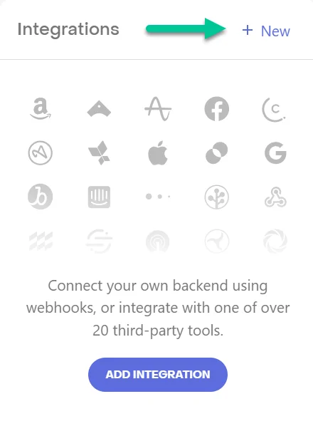 在 RevenueCat 仪表板中查找集成