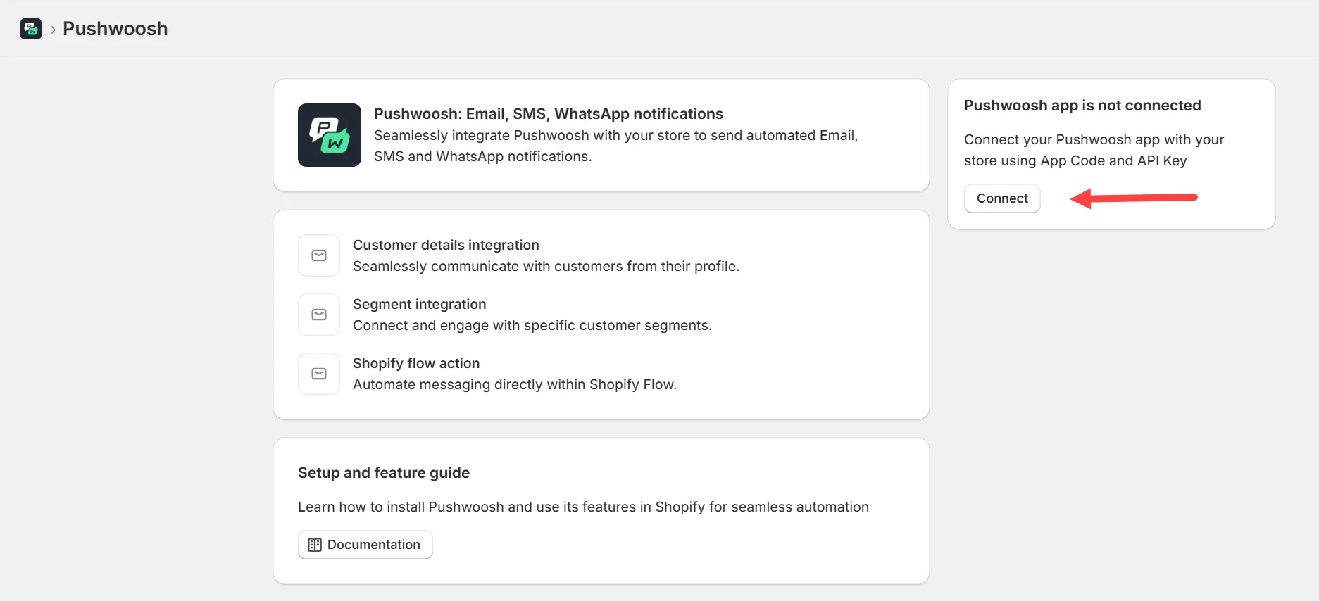 Auf die Schaltfläche Verbinden klicken