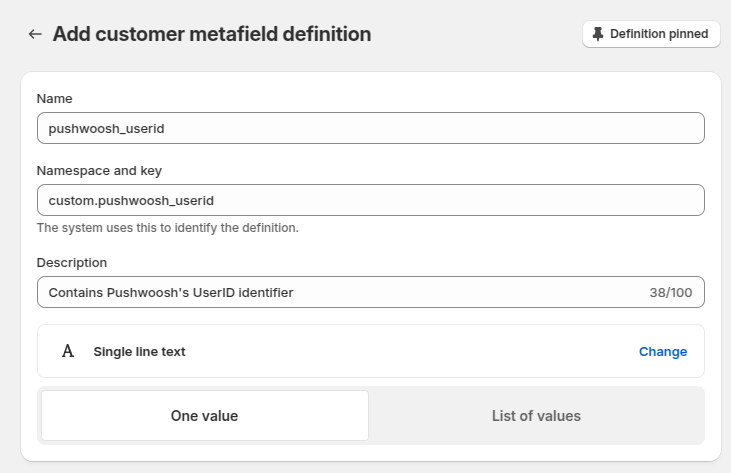 Add definition
