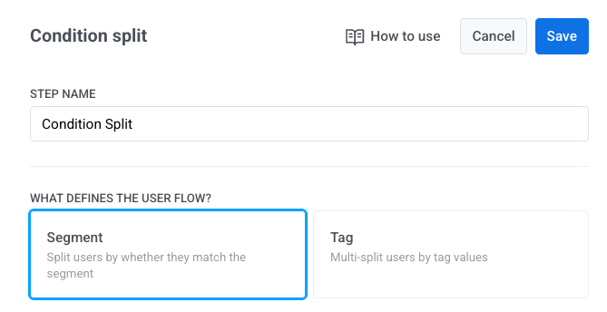 Define the user flow