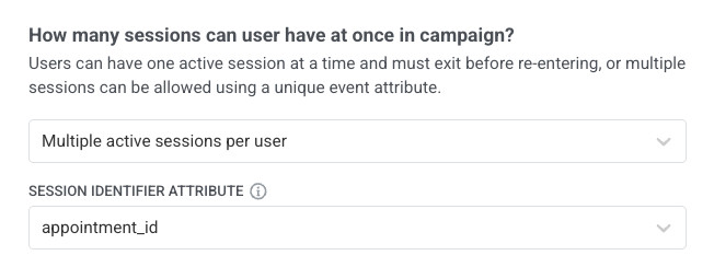 Select Multiple active sessions per user