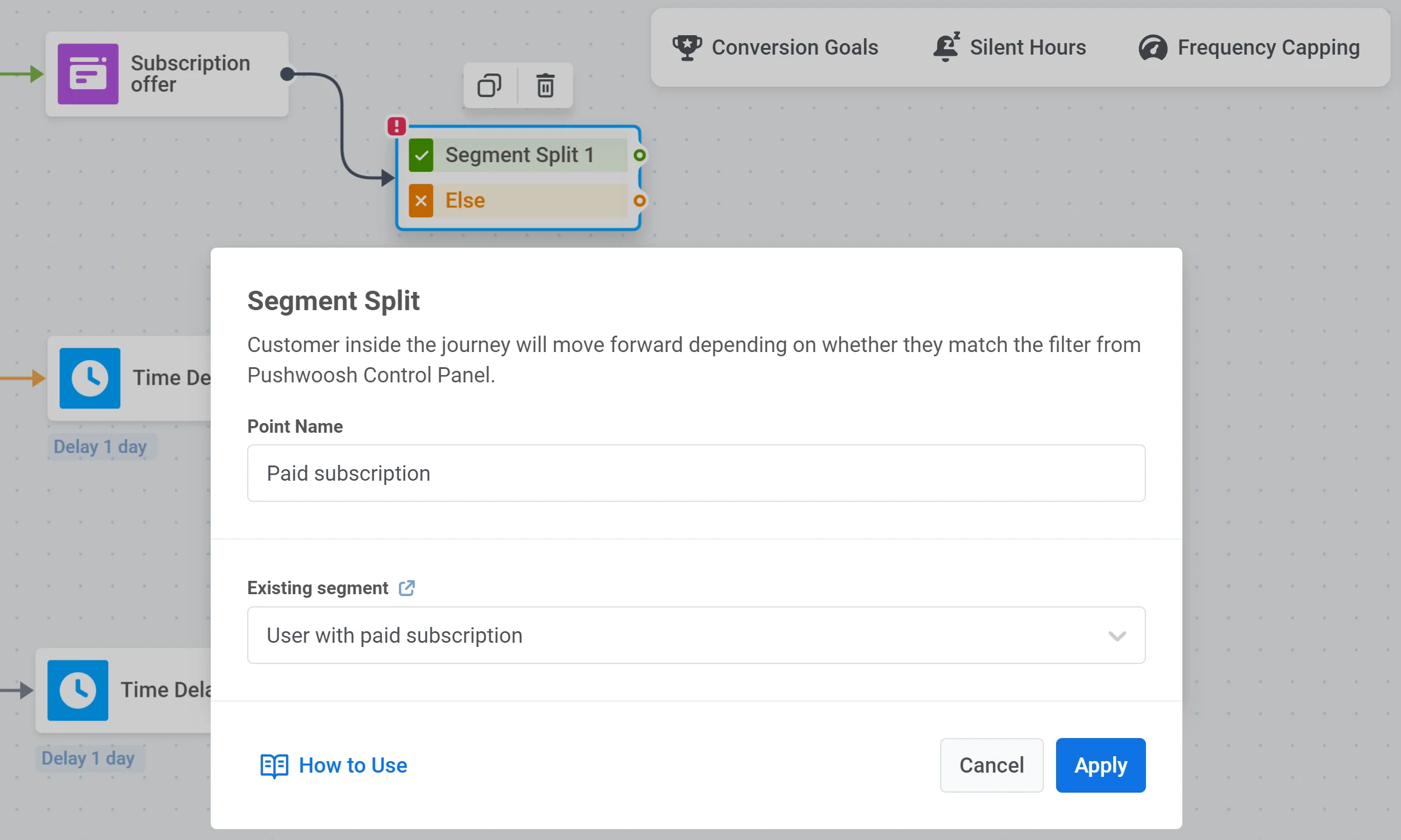 设置细分拆分器