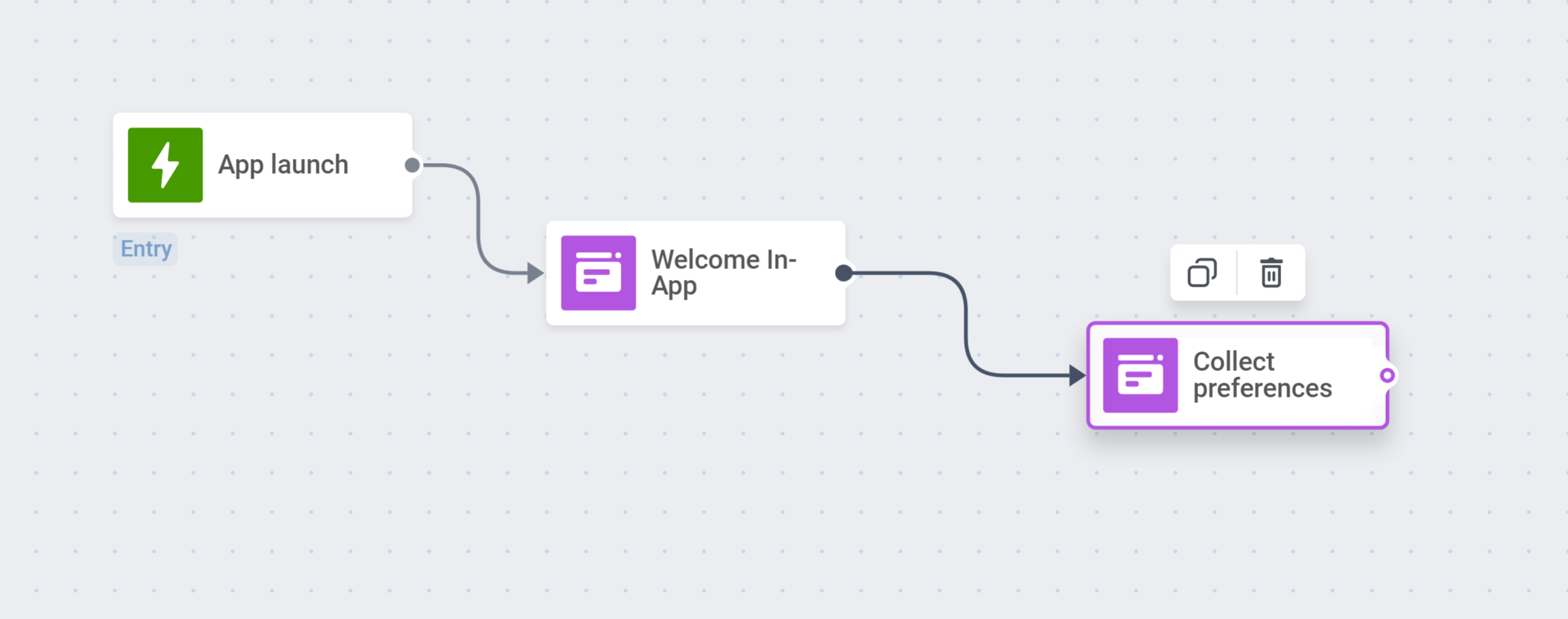 First onboarding steps