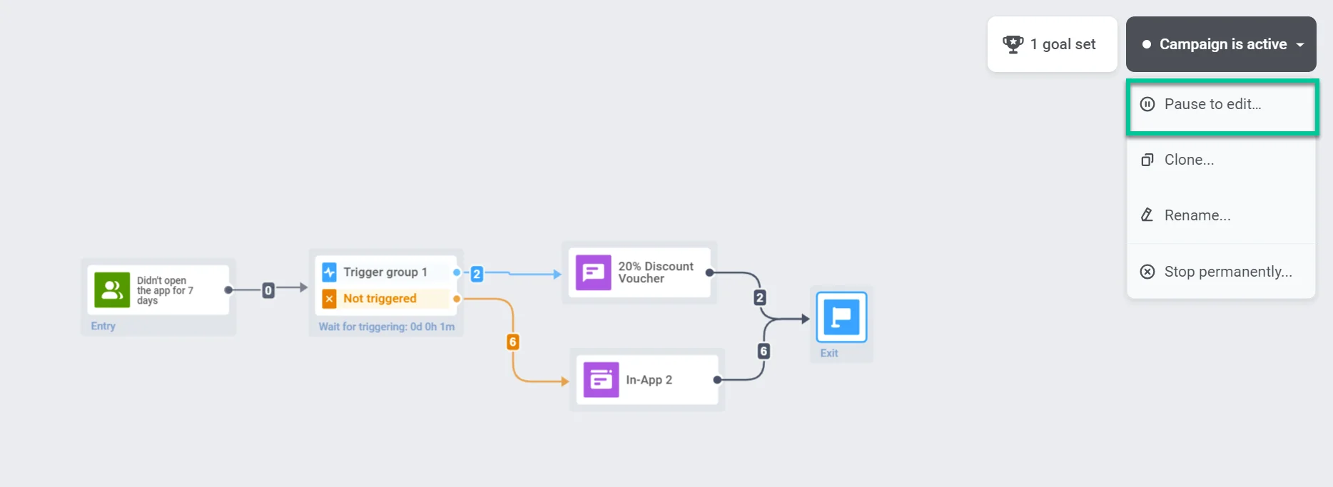 Journey 编辑界面