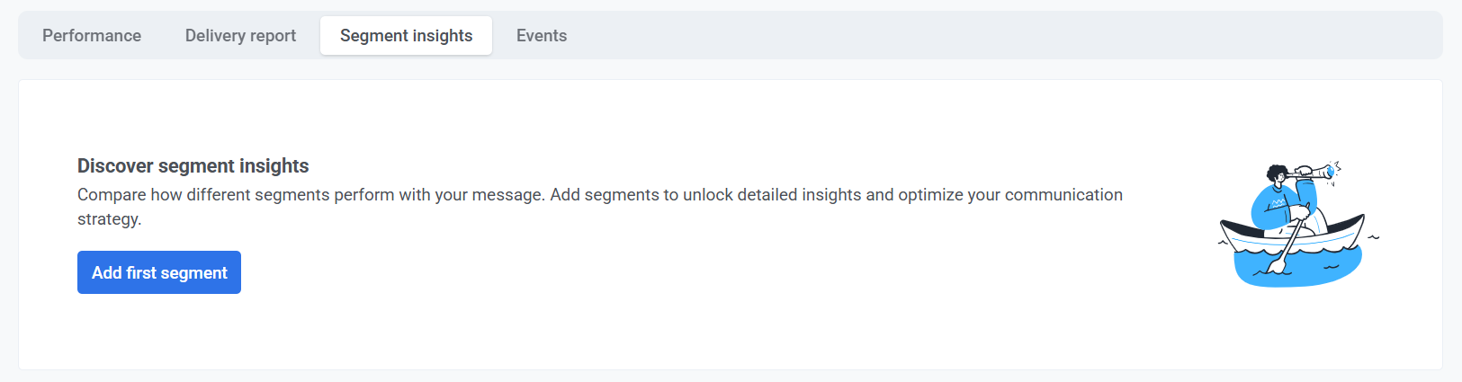 Adding a segment