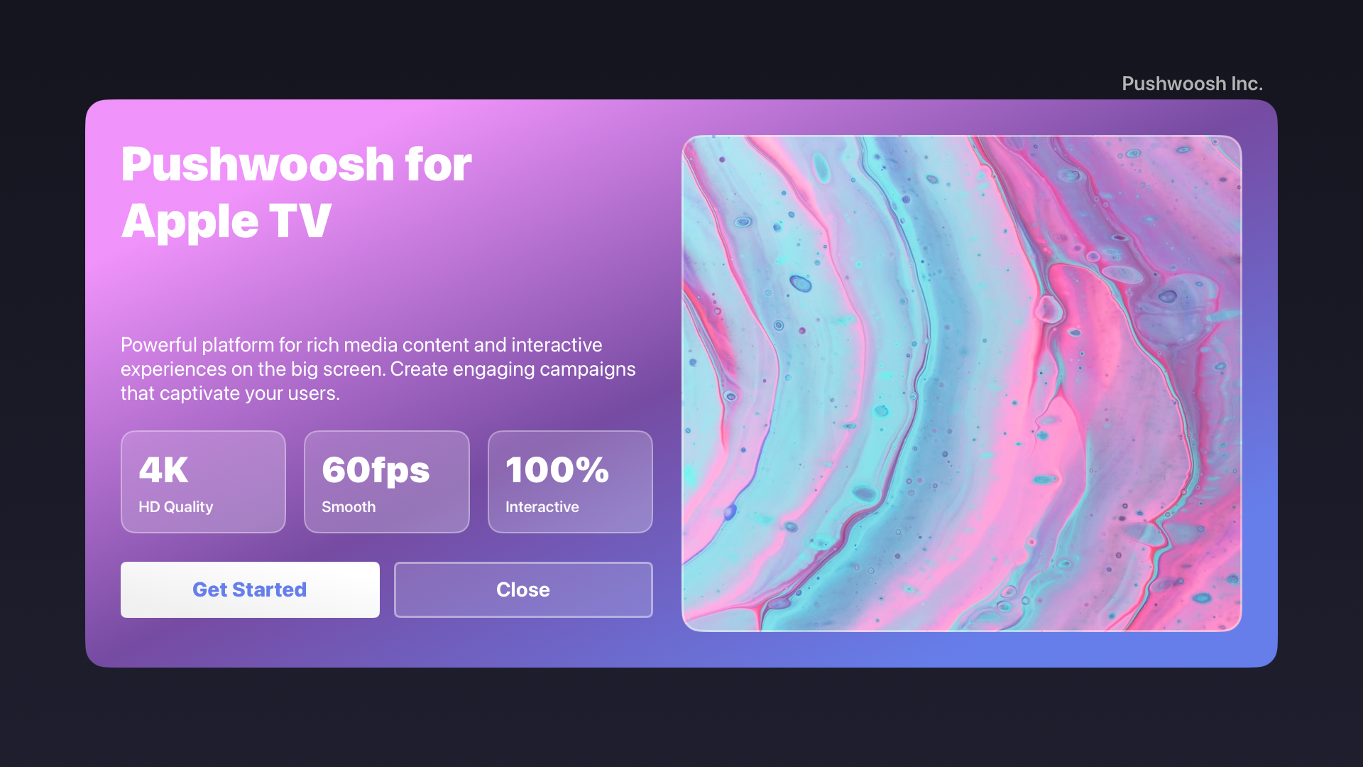 tvOS Rich Media on Apple TV